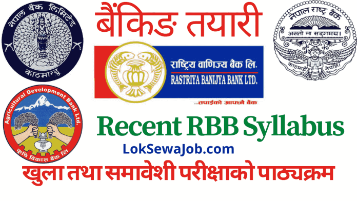 RBB Syllabus for Various Positions and Levels