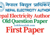 Nepal Electricity Authority NEA Old Question Paper