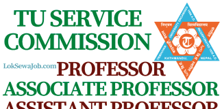 Tribhuvan University TU Service Commission Vacancy 2082 for Professor, Associate Professor & Assistant Professor Tribhuvan University TU Service Commission Vacancy for Assistant Associate Professor